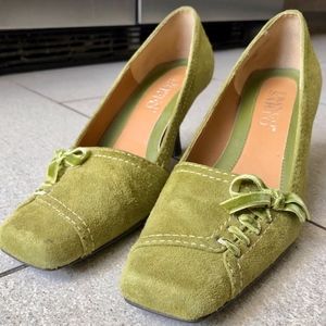 Franco Sarto Suede Pumps